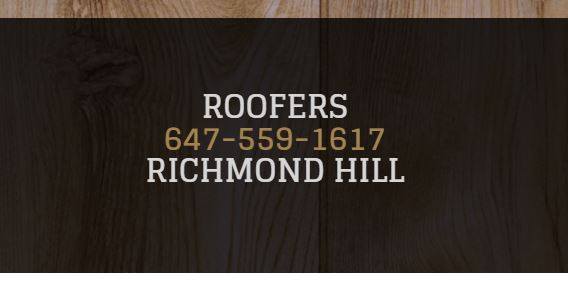 Roofers Richmond Hill